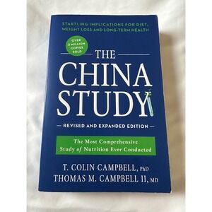 The China Study Book by T. Colin‎ Campbell Nutrition Health Diet